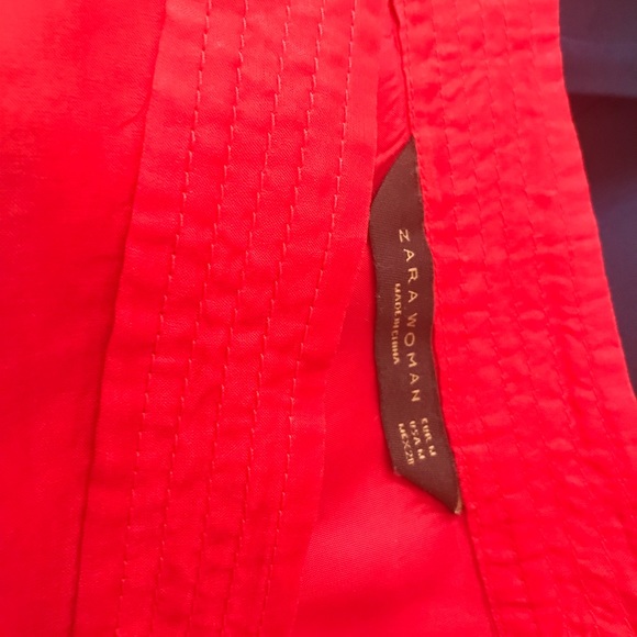 Vintage Zara Red Skirt - Picture 3 of 3